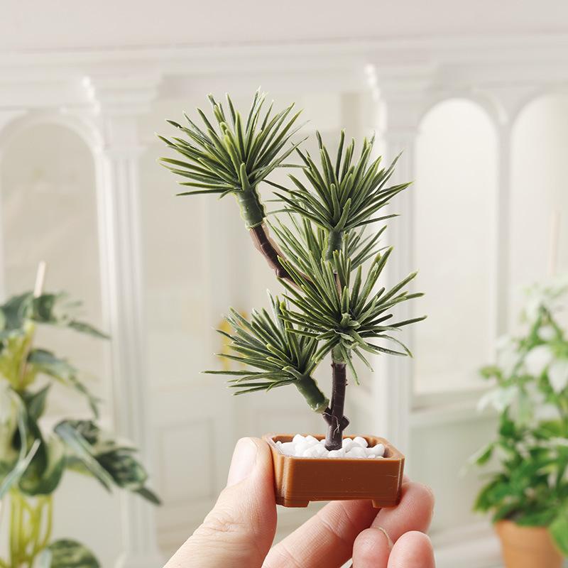 1 adet 1/12 Dollhouse Simülasy - Bonsai Garden Ornaments incelemesi ve fiyatı