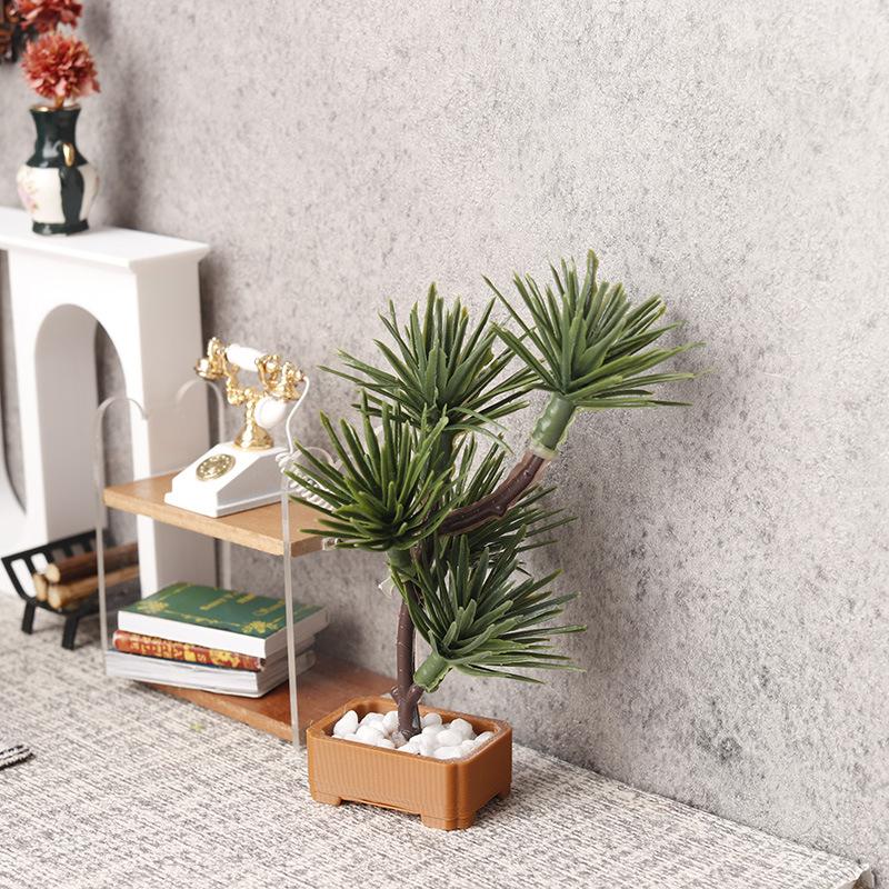 1 adet 1/12 Dollhouse Simülasy - Bonsai Garden Ornaments incelemesi ve fiyatı